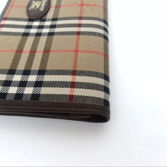 AUTH Burberry Nova Check Bifold Wallet - Picture 7 of 10